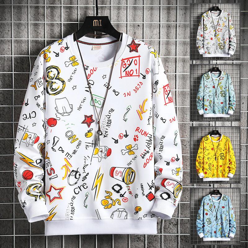 New Autumn Long Sleeve Sweater With Loose Round Neck - Sherpa