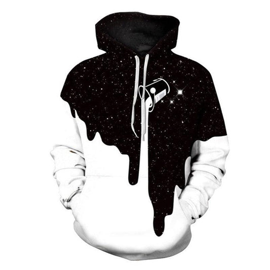 Spill Milk 3D Printed Hoodies - Sherpa