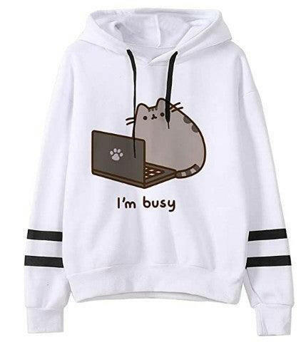 Fleece Loose Casual Hoodie - Sherpa
