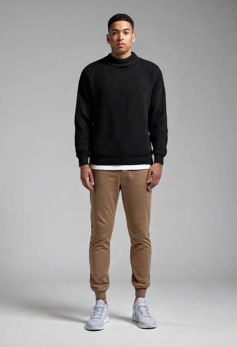Loose Casual Overszed Sweatshirt - Sherpa