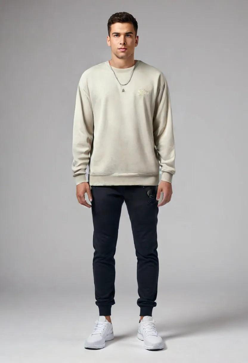 American Retro Suede Sweater Autumn Design Sense Niche Ins - Sherpa