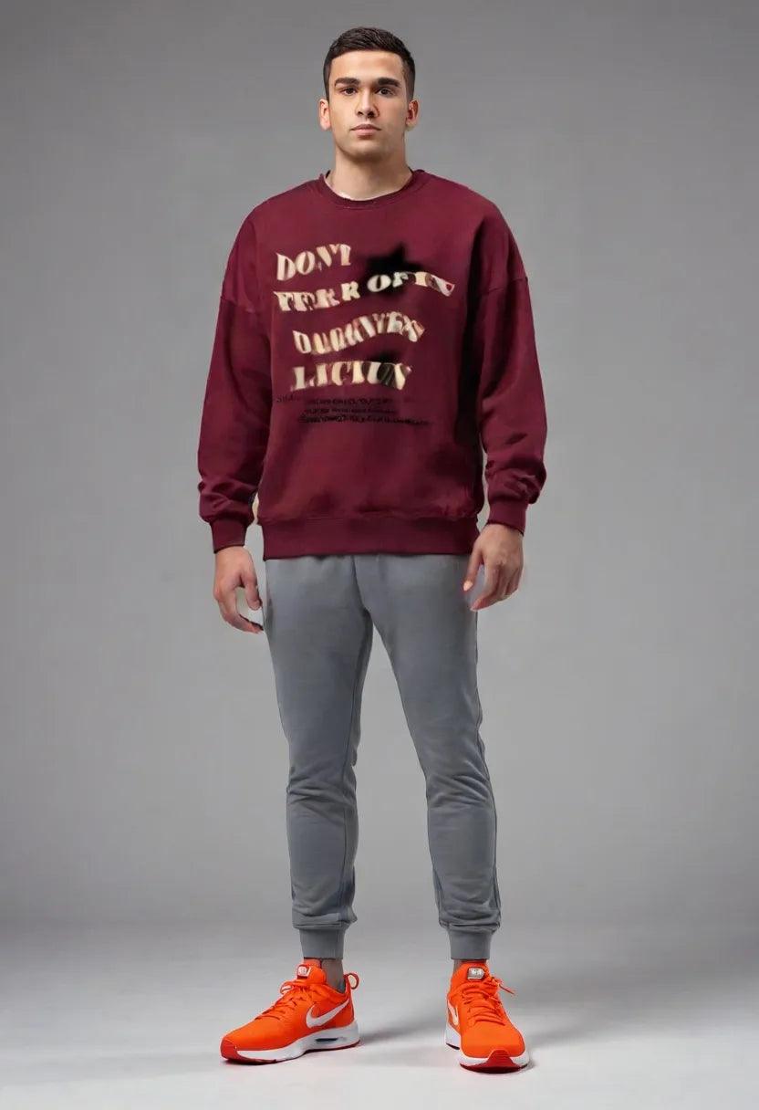 High Street Autumn Vintage Sweater - Sherpa